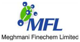 Meghmani Finechem logo